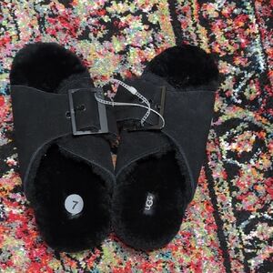 UGGs Womens Slides Sandals Warm Furry
